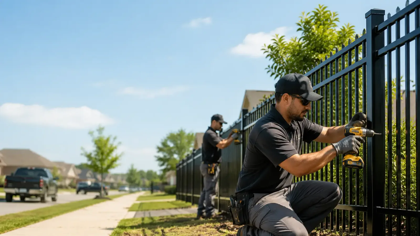 Metal Fence Installation in Long Beach, CA